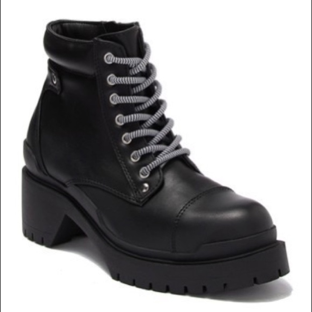 Catherine Malandrino Mendia Lace-Up Combat Boot